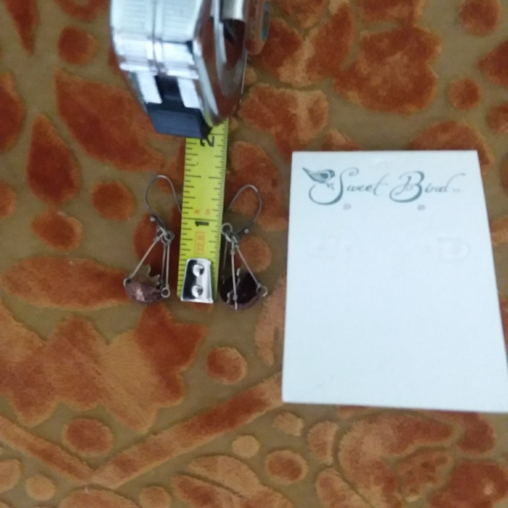 SWEET BIRD earrings for pierced ears. - Picture 4 of 4